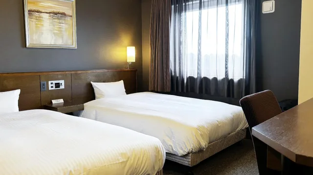 غرفة قياسية بسريرين منفصلين، Hotel Route-Inn Seki 1/1