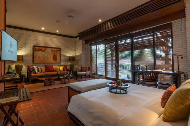 جناح بسرير كينج بغرفة نوم واحدة، Tanah Gajah, a Resort by Hadiprana 1/2