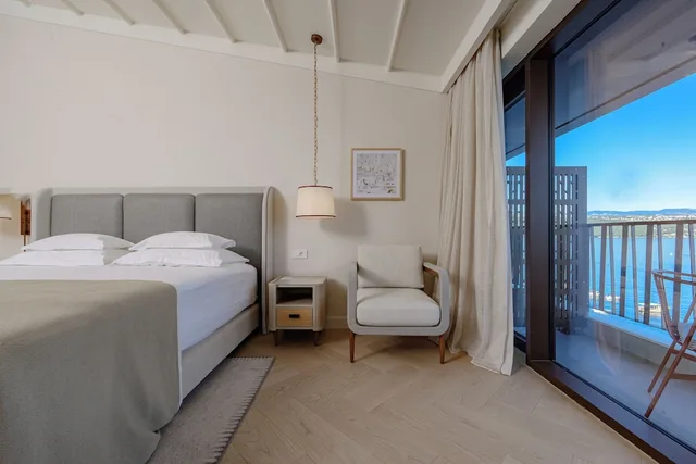 غرفة سوبيريور بسرير كينج بإطلالة على البحر بشرفة، Amadria Park Grand Hotel 4 Opatijska Cvijeta 3/10