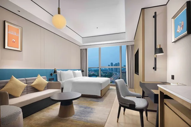 غرفة بسرير كينج، Hilton Garden Inn Chengdu Chenghua 3/3