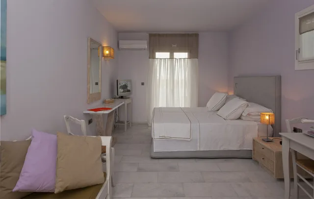 شقة سوبيريور بسرير مزدوج وسرير فردي، Ammos Naxos 1/4