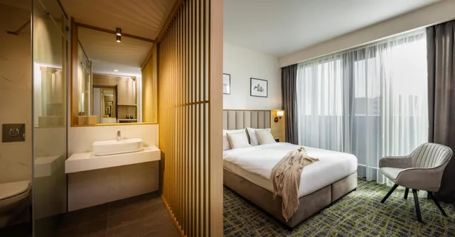 غرفة قياسية بسرير مزدوج أو سريرين منفصلين، B1 City Hotel 5/10