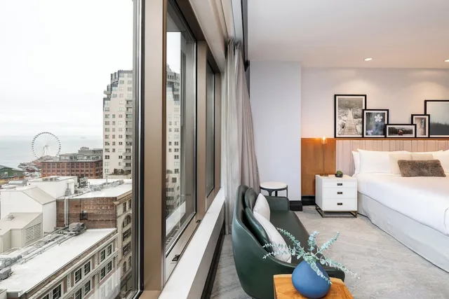 جناح رئاسي بسرير كينج، Hotel 1000 Seattle 7/7
