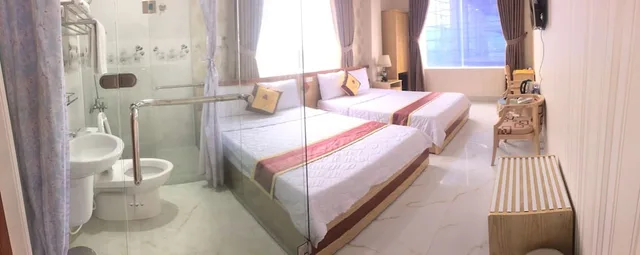 غرفة فاخرة بسريرين مزدوجين، Yen Vy 04 Luxury Hotel 5/5