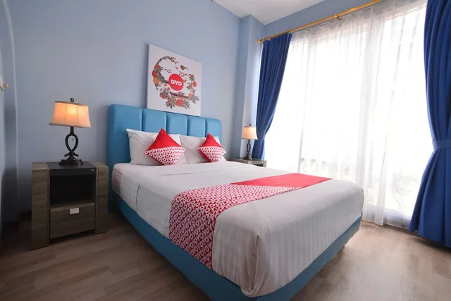 جناح عائلي بسريرين مزدوجين، OYO 1097 Appartel Cempaka 4/6