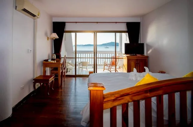 غرفة بسريرين منفصلين، Jansom Beach Resort 8/10