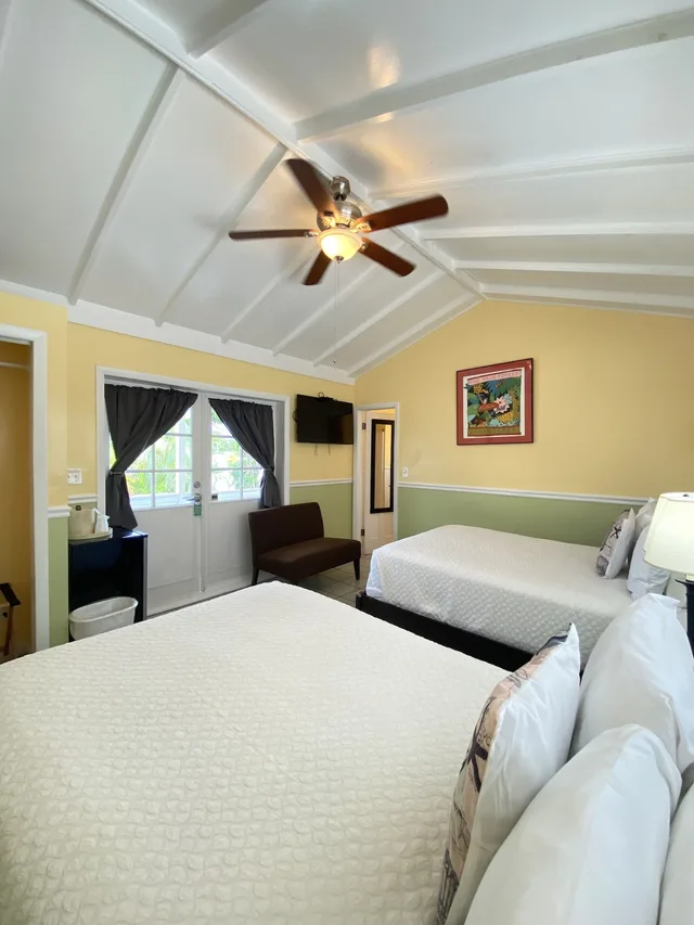 غرفة قياسية بسريرين مزدوجين بحمام خاص، The Palms Hotel 1/10