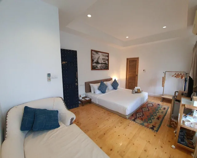 غرفة بسرير كينج بإطلالة على الجبل، HOTEL YAYEE 1/2