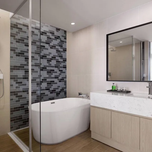 جناح بسرير كينج بإطلالة على البحر بغرفة نوم واحدة في طابق مرتفع، Fairfield by Marriott Busan Songdo Beach 5/5