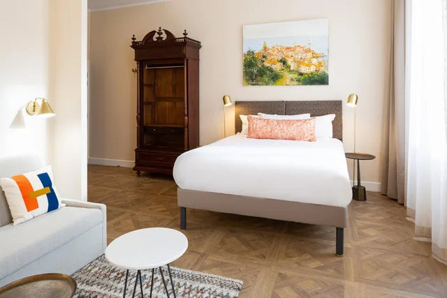جناح جونيور ديلوكس بسرير كوين مع أريكة، Maison Montgrand Marseille Vieux Port 1/4