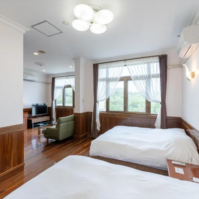 غرفة ديلوكس بسريرين منفصلين، Ada Garden Hotel Okinawa 1/3