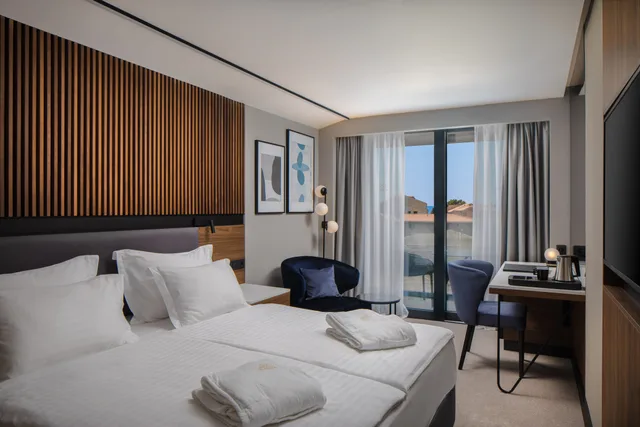 غرفة قياسية بسرير مزدوج أو سريرين منفصلين بشرفة، Boutique Hotel Noemia 1/5