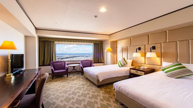Premium, Comfort, Twin Beds, Night View، Okura Act City Hotel Hamamatsu 1/1