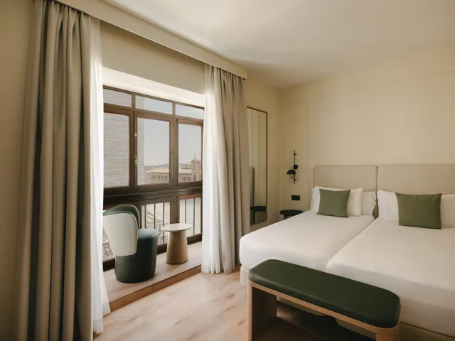 غرفة كلاسيكية مفردة بسريرين منفصلين، Sercotel Toledo Imperial 4/8