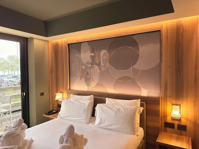 غرفة تنفيذية بسرير مزدوج بشرفة، Alevic Hotel Sirmione 9/10