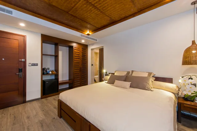 غرفة كلوب ديلوكس بسرير مزدوج، Hoi An Eco Lodge & Spa 1/2