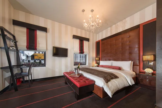 Suite, King Bed, Sofa, Living Area, Sanctuary Hotel New York 1/4