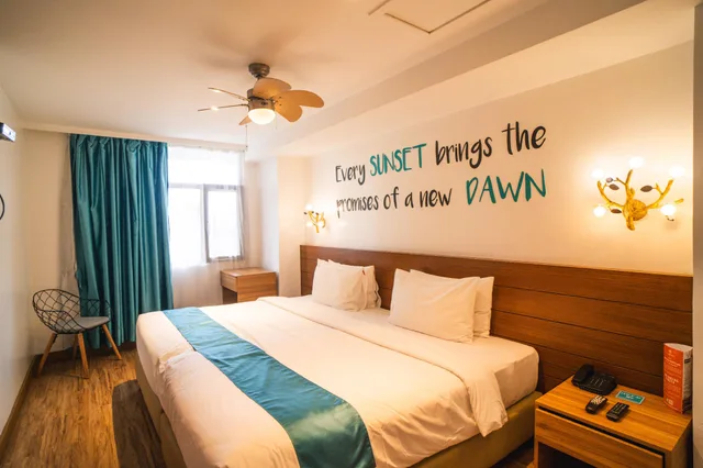 غرفة ديلوكس بسريرين منفصلين، The Orchard Hotel Baguio 1/2