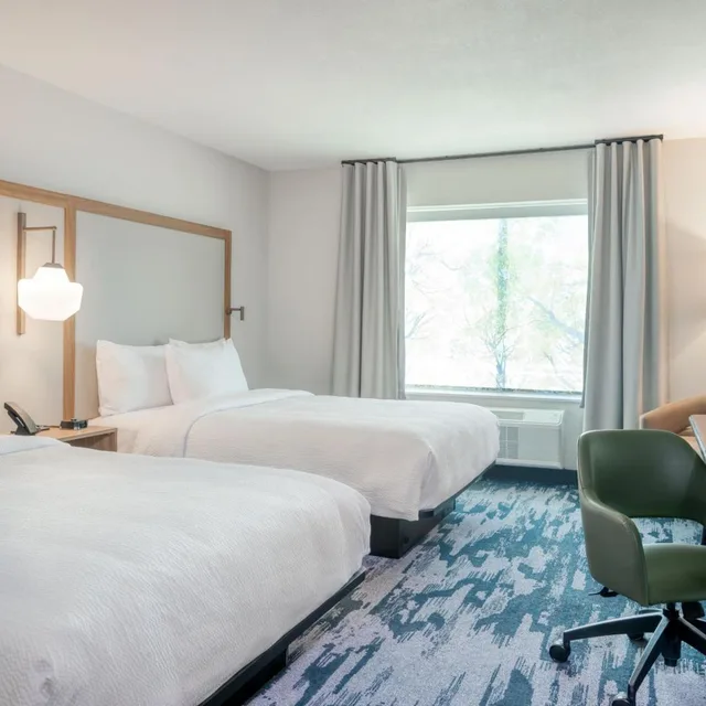 غرفة بسريرين كوين لذوي الإعاقة، Fairfield by Marriott Inn & Suites Shelbyville 1/4
