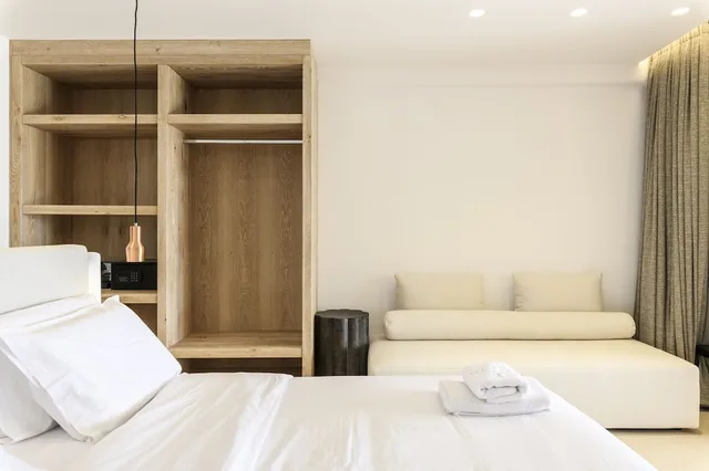 فيلا حصرية بسريرين منفصلين وسريرين كينج مع أريكة، Nasta Intentional Living Mykonos 10/10