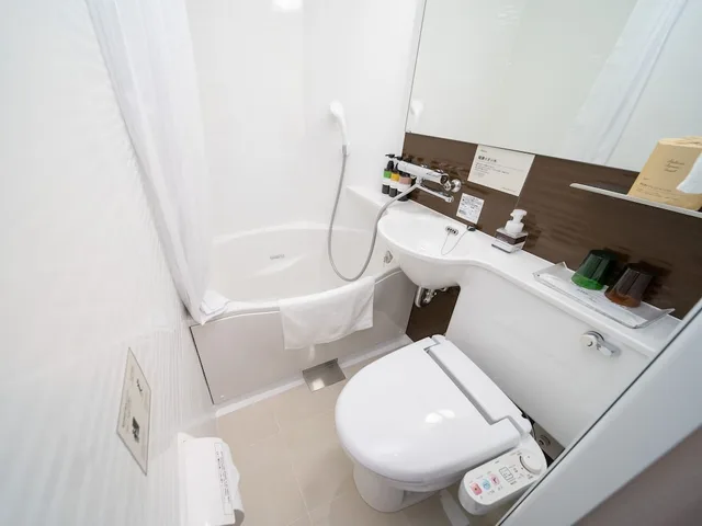 غرفة بسرير مزدوج مع أريكة، Super Hotel Mitazono Sendai Airport 3/4
