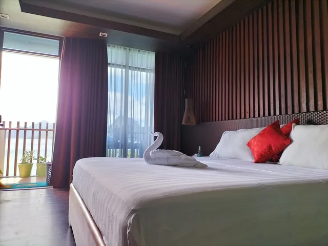 غرفة ديلوكس بسرير كوين، Orange Pearl Beach Resort 2/4