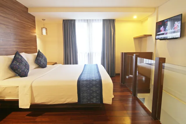 شقة استوديو عائلية بسرير كينج وسريرين منفصلين، The Legian Sunset Residence 1/4