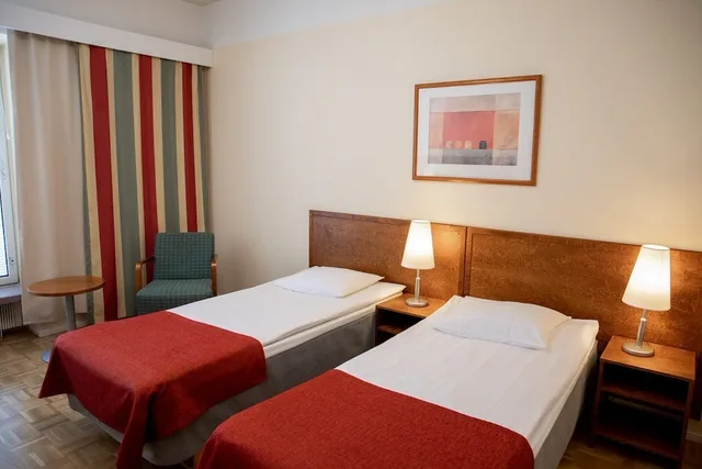 غرفة قياسية بسريرين منفصلين، Hotel Kokkola 2/4