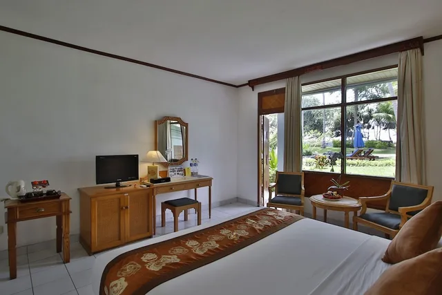 غرفة سوبيريور بسرير مزدوج بإطلالة على الحديقة، The Jayakarta Lombok Beach Resort and Spa 5/7
