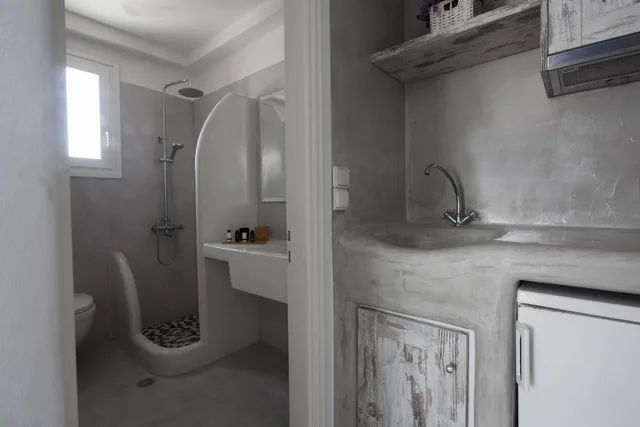 1 Bedroom, Deluxe, Apartment, Queen Bed, Sea View, 2 Sofa, Dolphin Kastraki Studios 8/9