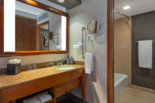 Guest Room, Deluxe, 2 Queen Beds, High Floor, Sheraton Albuquerque Airport Hotel 4/4