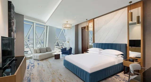 غرفة بريميوم بسرير كينج بمطبخ صغير، Velero Doha 1/1
