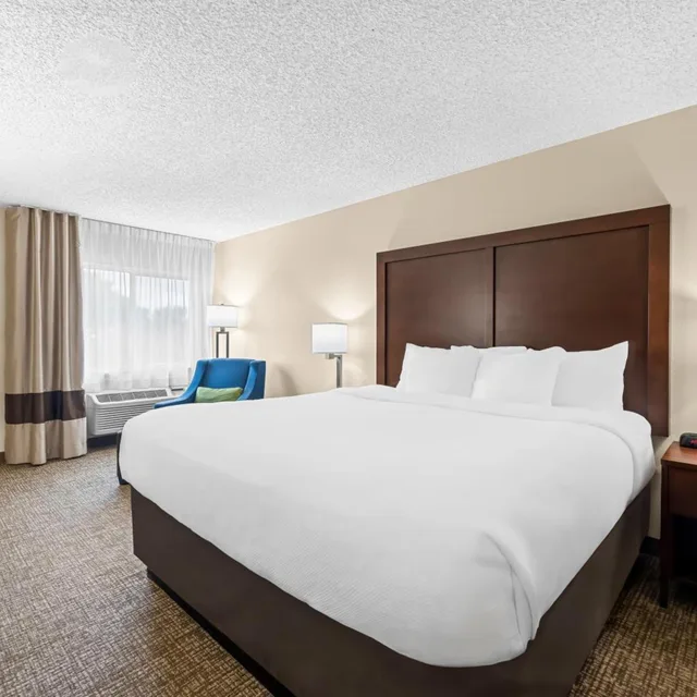 غرفة بسرير كينج يُسمح فيها بالحيوانات الأليفة، Comfort Inn Suites Pueblo 3/4