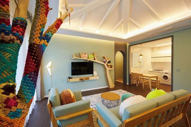 House, 2 Double Beds, Bunk Bed، Camphortree Hotel And Resort 2/2