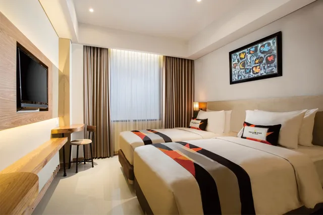غرفة سوبيريور بسريرين منفصلين، Yellow Star Ambarukmo Hotel 2/10