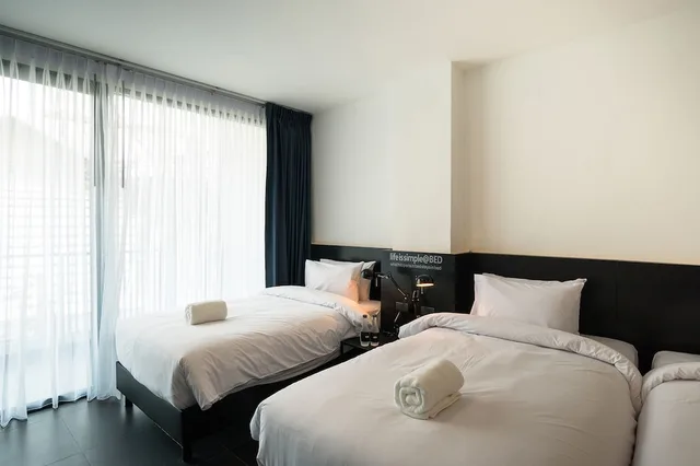 Standard, Triple, 3 Beds, Adult Only، Bed Chiangmai Gate Hotel - Adults Only 1/9