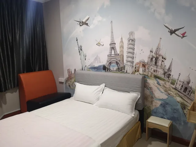 غرفة كلاسيكية بسرير كوين بحمام خاص، Home Inn 2/3
