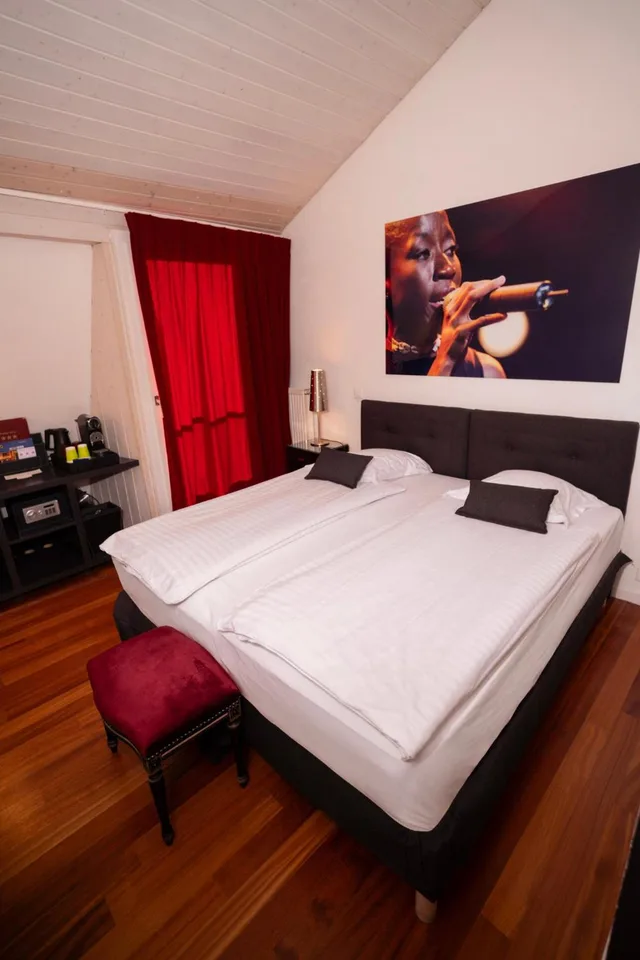 غرفة بسرير مزدوج، Tralala Hotel Montreux 1/1
