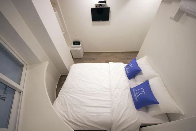 غرفة قياسية بسرير مزدوج، K-Guesthouse Myeongdong 1 3/4
