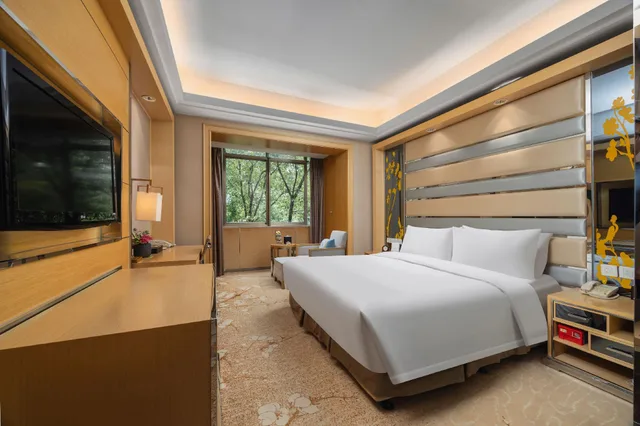 غرفة بزنس تنفيذية بسرير كوين، Wangjiang Hotel Chengdu 2/4