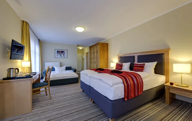 غرفة بسرير مزدوج بشرفة، Aquamarin Hotel and Spa 1/6