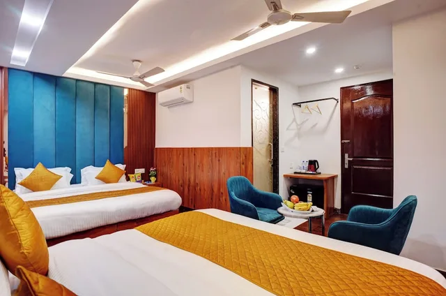 غرفة عائلية بسريرين كينج، Hotel Cabana Pahar Ganj 8/10