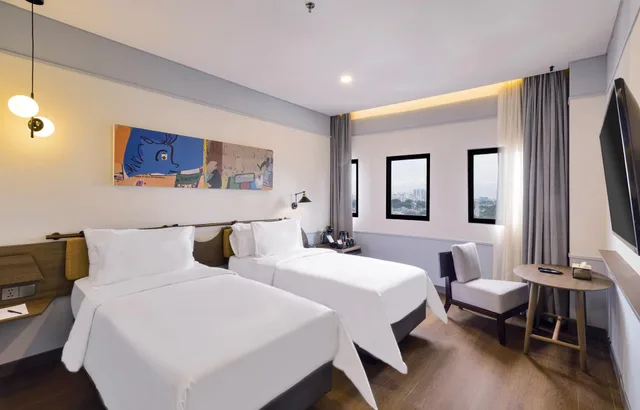 غرفة ديلوكس بإطلالة على المدينة، ARTOTEL Hub Simpang Temu 1/3