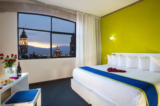 غرفة قياسية بسرير مزدوج، Vista Express Morelia Hotel 3/3