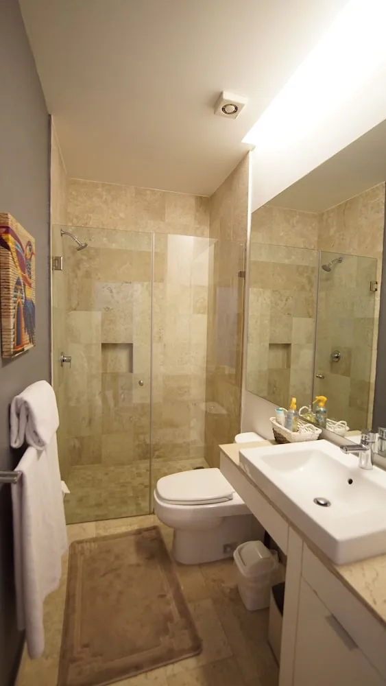 لوفت عائلي بسرير كوين بإطلالة على المدينة مع أريكة، Myplace Donceles 3/3