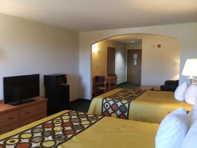 جناح استوديو بسريرين كوين، Super 8 by Wyndham Columbia East 10/10
