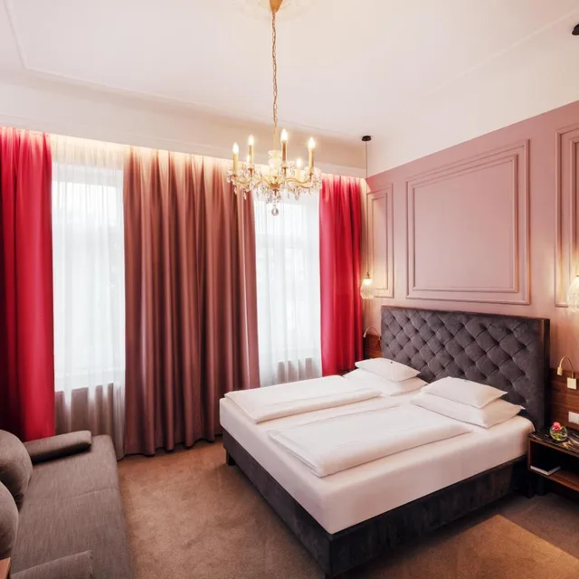 غرفة كلاسيكية بسرير كينج، Boutique Hotel Donauwalzer 6/10