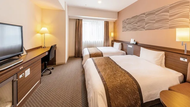 غرفة ديلوكس بسريرين منفصلين، Vessel Inn Sapporo Nakajima Park 4/9