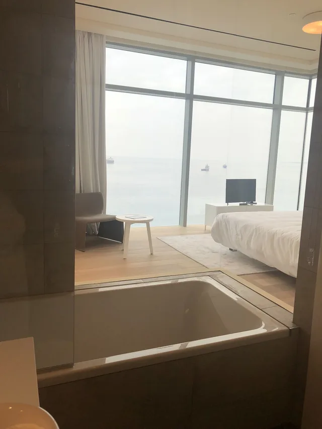 جناح تنفيذي بسريرين مزدوجين بإطلالة على البحر بـ3 غرف نوم، Olympic Residence Deluxe Apartment 2/4