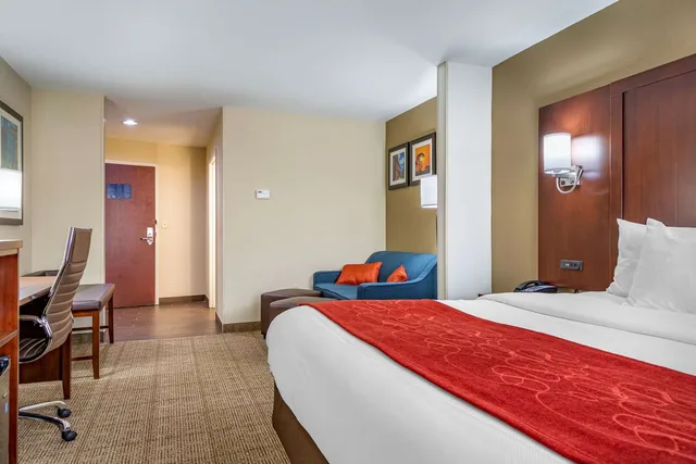 جناح بسرير كينج، Comfort Suites Savannah Gateway I-95 1/6